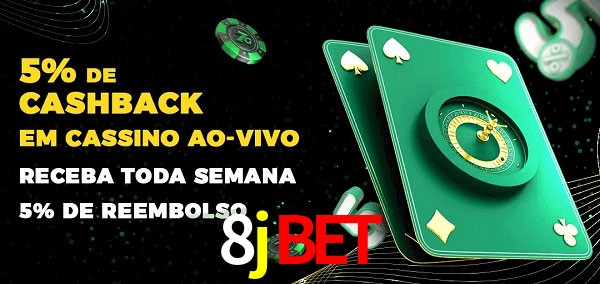 Promoções do cassino ao Vivo 8jbet